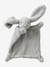 Doudou lapin bi-matière personnalisable vert 1 - vertbaudet enfant 
