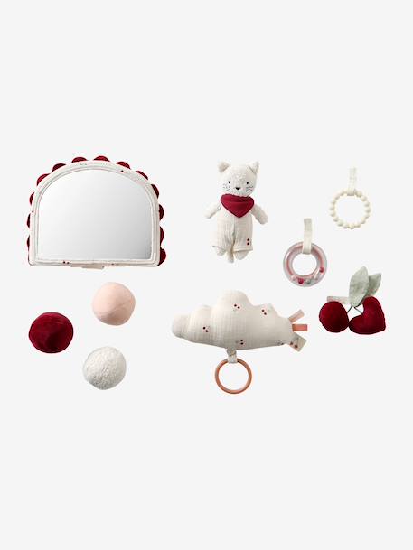 Tapis d'éveil moelleux et ludique Banquise+Cherry+Cocotte+Croque la vie+Navy sea+Savania 22 - vertbaudet enfant 