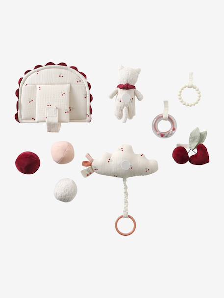 Tapis d'éveil moelleux et ludique Banquise+Cherry+Cocotte+Croque la vie+Navy sea+Savania 23 - vertbaudet enfant 