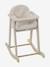 Chaise haute à bascule poupon en bois FSC® bois 2 - vertbaudet enfant 