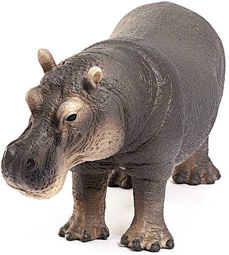 Figurine hippopotame Gris 3 - vertbaudet enfant 