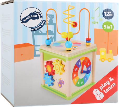 Cube d'activités insectes Beige 5 - vertbaudet enfant 