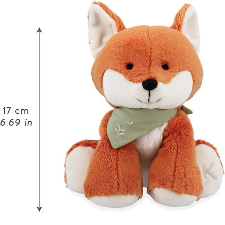 Peluche renard paprika 17 cm Orange 6 - vertbaudet enfant 