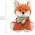 Peluche renard paprika 17 cm Orange 6 - vertbaudet enfant 