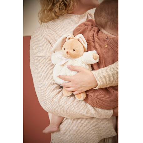 Peluche lapin patapouf 17 cm Beige 2 - vertbaudet enfant 