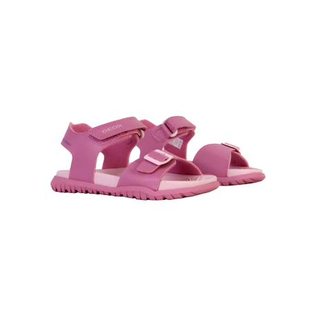 Sandales  à scratch Navy fuchsia+Rose sombre lilac clair 9 - vertbaudet enfant 