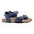Sandales en cuir  à scratch Gris foncé+Kaki+Marine+Marine rouge+Navy orange sombre 15 - vertbaudet enfant 