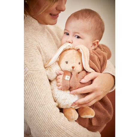 Peluche lapin patapouf 17 cm Beige 6 - vertbaudet enfant 