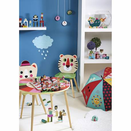 Cubes sonores de la mer Bleu 5 - vertbaudet enfant 