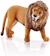 Figurine lion rugissant Marron 2 - vertbaudet enfant 