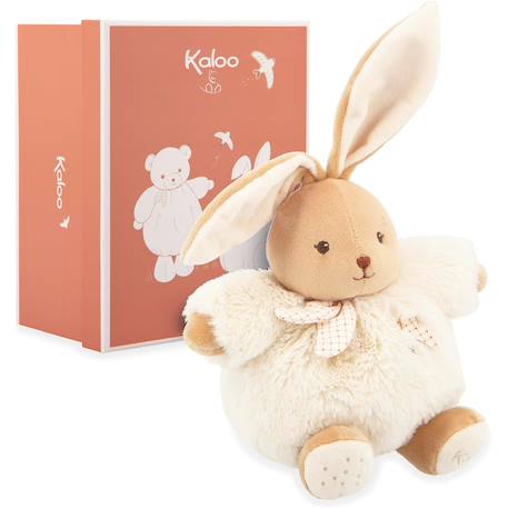 Peluche lapin patapouf 17 cm Beige 1 - vertbaudet enfant 