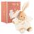 Peluche lapin patapouf 17 cm Beige 1 - vertbaudet enfant 