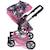 Poussette combinée 2 en 1 mika licorne pour poupée Rose 6 - vertbaudet enfant 