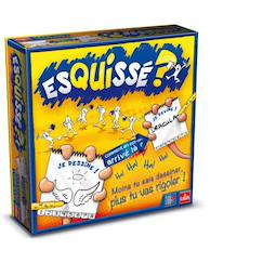 Jouet-Jeux de société-Jeu de Société de Dessins Esquisse 6 joueurs  - Fais Deviner ton Dessin à ton Voisin