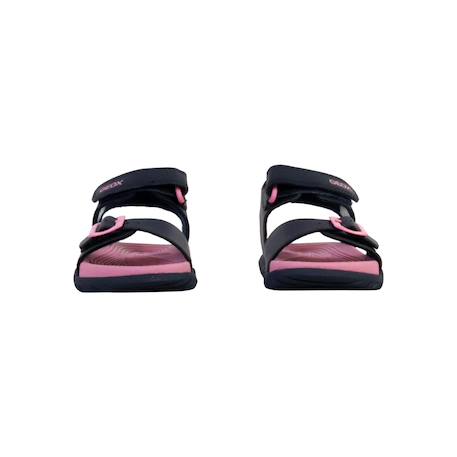 Sandales  à scratch Navy fuchsia+Rose sombre lilac clair 5 - vertbaudet enfant 