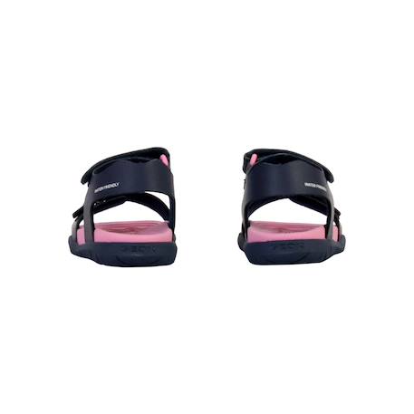 Sandales  à scratch Navy fuchsia+Rose sombre lilac clair 4 - vertbaudet enfant 