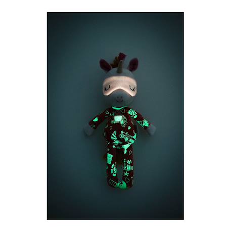 Peluche lena amie de la nuit Rose 2 - vertbaudet enfant 