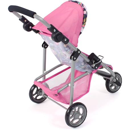 Petite poussette de jogging lola licorne pour poupée Rose 3 - vertbaudet enfant 