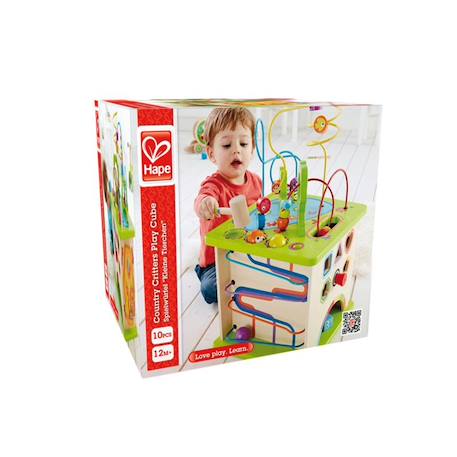Cube d'activités Orange 6 - vertbaudet enfant 
