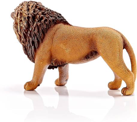 Figurine lion rugissant Marron 4 - vertbaudet enfant 