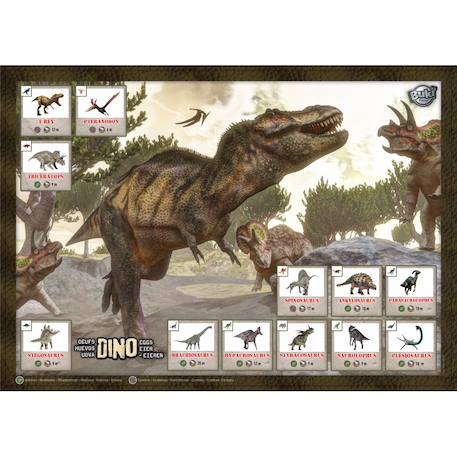 Dino Egg maxi pack Rouge 4 - vertbaudet enfant 