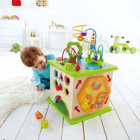 Cube d'activités Orange 3 - vertbaudet enfant 