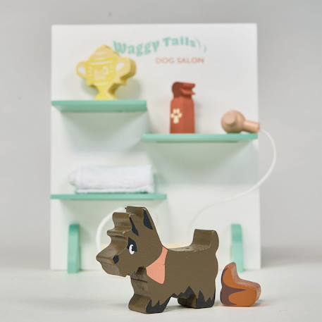 Set salon de toilettage pour chiens waggy tails Multicolore 3 - vertbaudet enfant 
