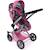 Poussette combinée 2 en 1 mika licorne pour poupée Rose 3 - vertbaudet enfant 