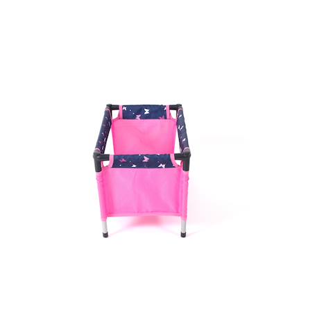 Lit de voyage pour poupées papillon Multicolore 3 - vertbaudet enfant 