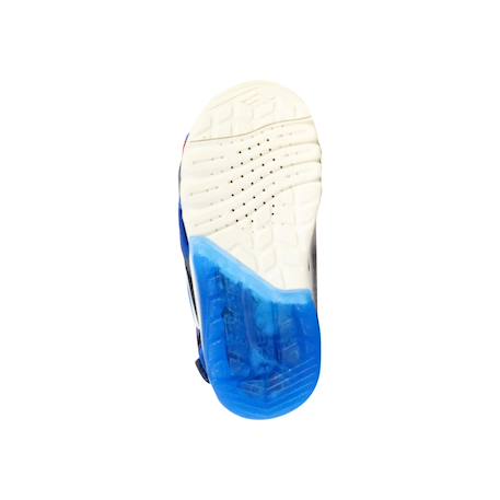 Sandales  à scratch Marine rouge bleu+Noir rouge 6 - vertbaudet enfant 
