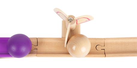 Circuit à boules aire de jeu junior Beige 6 - vertbaudet enfant 