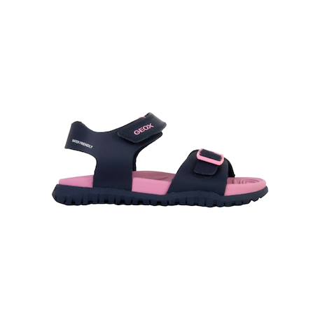 Sandales  à scratch Navy fuchsia+Rose sombre lilac clair 1 - vertbaudet enfant 