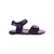 Sandales  à scratch Navy fuchsia+Rose sombre lilac clair 1 - vertbaudet enfant 