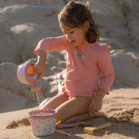 T-shirt de bain anti-uv manches longues Rose 4 - vertbaudet enfant 