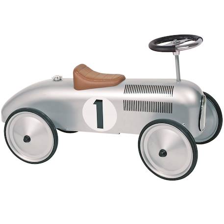 Porteur voiture en métal Gris 2 - vertbaudet enfant 