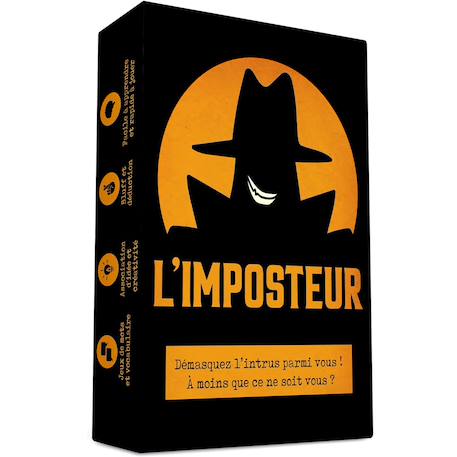 L'imposteur Saurez-Vous Le démasquer Noir 1 - vertbaudet enfant 