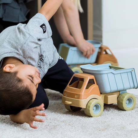 Camion benne en bioplastique - sans emballage Orange 4 - vertbaudet enfant 