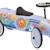 Porteur voiture bleu peace and love Bleu 2 - vertbaudet enfant 