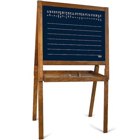 Grand tableau dessin des écoliers Marron 2 - vertbaudet enfant 