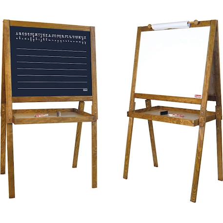 Grand tableau dessin des écoliers Marron 1 - vertbaudet enfant 