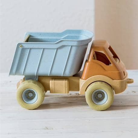 Camion benne en bioplastique - sans emballage Orange 2 - vertbaudet enfant 
