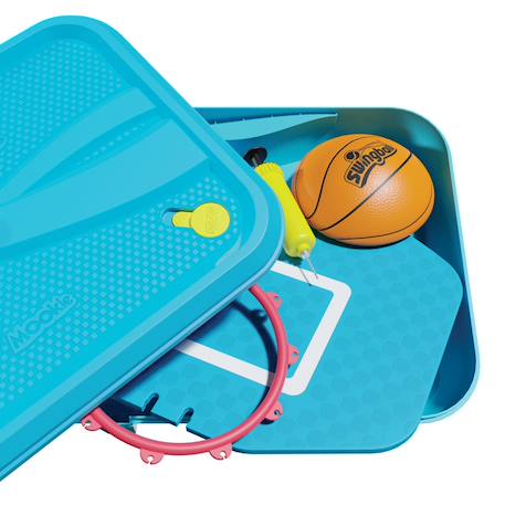Panier de basketball swingball junior métal Bleu - rouge - orange 3 - vertbaudet enfant 