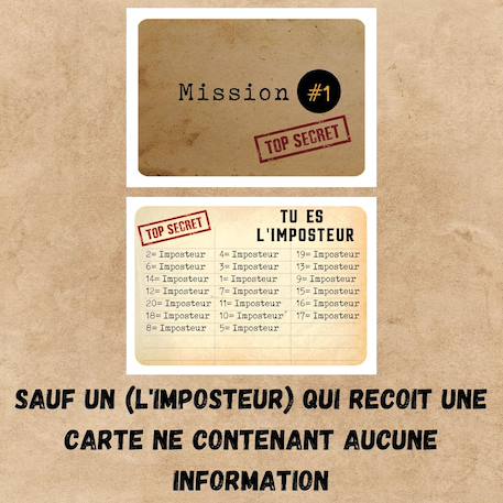 L'imposteur Saurez-Vous Le démasquer Noir 3 - vertbaudet enfant 