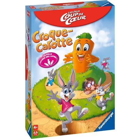 Jeu Croque carotte 'Coup De Cœur' Blanc 1 - vertbaudet enfant 