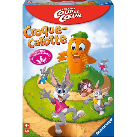 Jeu Croque carotte 'Coup De Cœur' Blanc 3 - vertbaudet enfant 