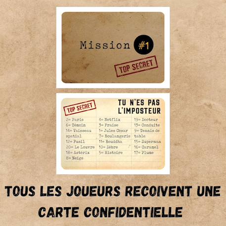L'imposteur Saurez-Vous Le démasquer Noir 2 - vertbaudet enfant 
