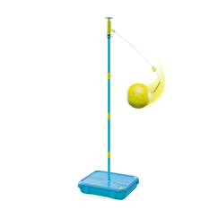 Jouet-Jeux de plein air-Sports de plein air-Pack jeux swingball 5en1 toutes surfaces  métal