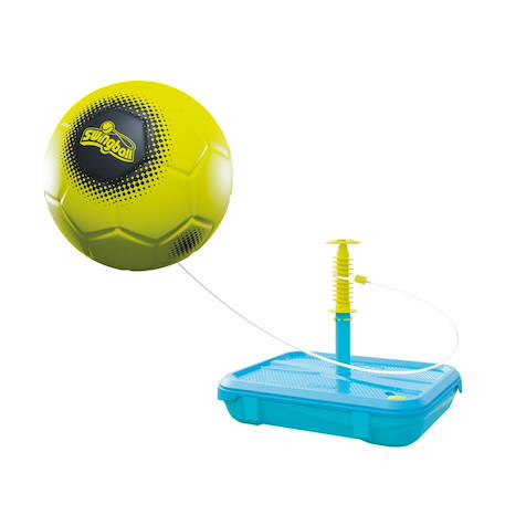 Pack jeux 1er âge swingball 3en1 toutes surfaces  métal Bleu - noir - orange - jaune 3 - vertbaudet enfant 