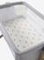 Lot de 2 housses pour berceau et cododo en coton bio* blanc+marine/écru+Oies+Teddy 20 - vertbaudet enfant 