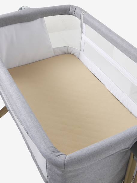 Lot de 2 housses pour berceau et cododo en coton bio* blanc+marine/écru+Oies+Teddy 19 - vertbaudet enfant 